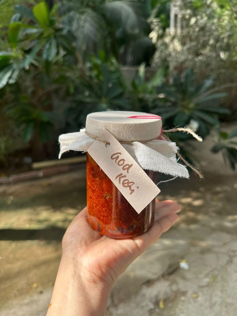 Gol Keri(sweet mango) pickle by PunyaEarth-1kg-sweet&tangy